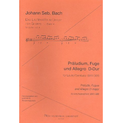 Präludium, Fuge und Allegro D-Dur - Johann Sebastian Bach
