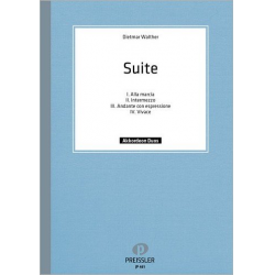 Suite : für 2 Akkordeons - Dietmar Walther