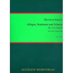 Allegro, Nocturne und Scherzo - Zilvinas Smalys