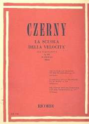 La scuola della velocita op.22 : per pianoforte - Carl Czerny