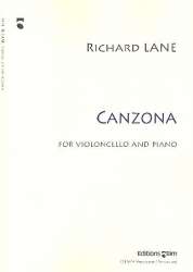 Canzona : for violoncello and piano - Richard Lane