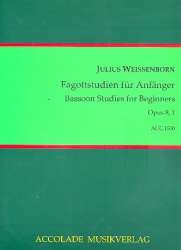 Fagott-Studien Für Anfänger Op. 8, 1 - Julius Weissenborn