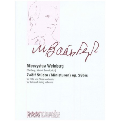 12 Stücke op.29bis : - Mieczyslaw Weinberg