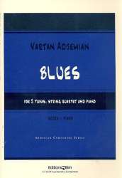 Blues : for 2 tubas, string quartet and piano