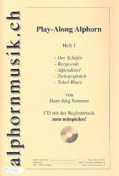 Playalong Band 1 (+CD) : für Alphorn - Hans-Jürg Sommer