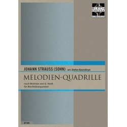 Melodien-Quadrille nach Motiven von Verdi : - Johann Strauß / Strauss (Sohn)