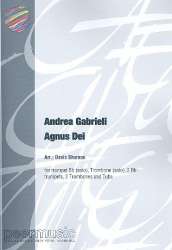 Agnus Dei : for trumpet and trombone solo, - Andrea Gabrieli