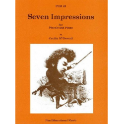7 Impressionen : für Piccolo und Klavier - Cecilia McDowall
