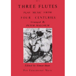 THREE FLUTES PLAY MUSIC FROM FOUR