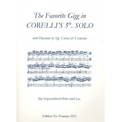 Gigg der Sonate Nr.4 mit Variationen - Arcangelo Corelli