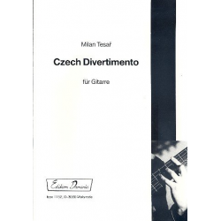 Czech Divertimento : für Gitarre - Milan Tesar