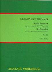 6 Sonaten Twv 40:101-106 Heft 1 - Georg Philipp Telemann