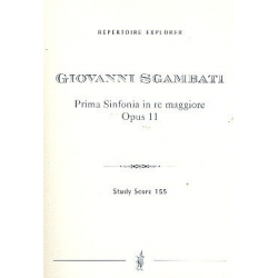 Prima sinfonia re maggiore op.11 : - Giuseppe Sgambati