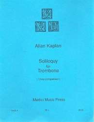Soliloquy : for trombone - Allan Kaplan
