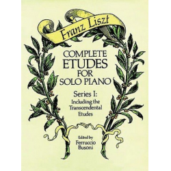 Complete Etudes vol.1 : for solo piano - Franz Liszt