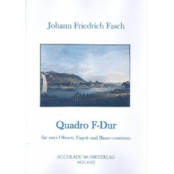 Quadro F-Dur Fwv N:F2 - Johann Friedrich Fasch