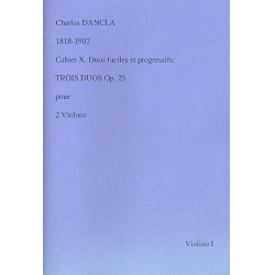 3 Duos op.25 : für 2 Violinen - Jean Baptiste Charles Dancla