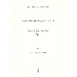 Ioann Damaskin op.1 : für Orchester - Sergej Tanejew