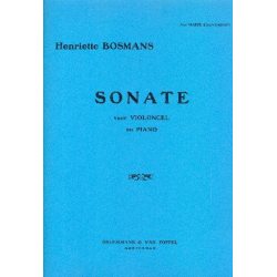 Sonata for cello and piano -Henriette Bosmans