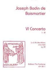 6 Concerti op.38 Band 1 (Nr.1-3) : - Joseph Bodin de Boismortier