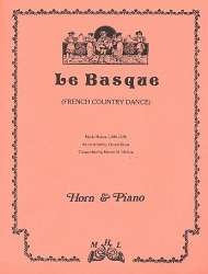Le basque : for horn and piano - Marin Marais