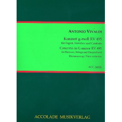 Konzert Nr. 23 G-Moll Rv 495 - Antonio Vivaldi