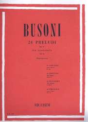 24 preludi op.37 vol.2 : - Ferruccio Busoni