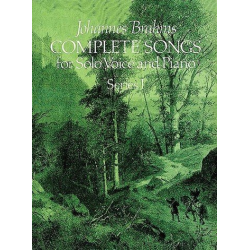 Complete Songs vol. 1 : - Johannes Brahms