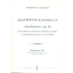 Scarlattiana op.44 : für - Alfredo Casella Lavagnino