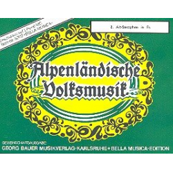 Alpenländische Volksmusik - 07 Altsaxophon 2 Eb - Herbert Ferstl