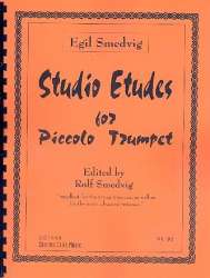 Studio Etudes : for piccolo trumpet - Egil Smedvig