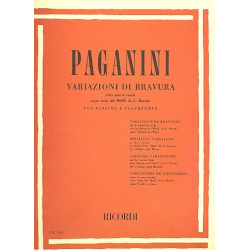 Variazioni di bravura sulla quarta - Niccolo Paganini