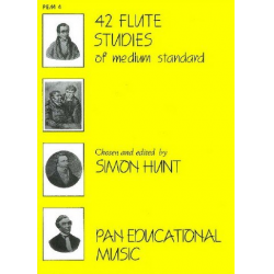 42 Flute Studies of medium