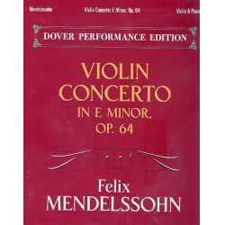 Concerto in e Minor op.64 for violin and - Felix Mendelssohn-Bartholdy