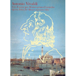 Arie d'opera per mezzosoprano (contralto) e piano - Antonio Vivaldi / Arr. Federico Maria Sardelli