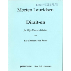 Dirait-on - Morten Lauridsen