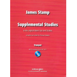 Supplement Studies (+CD) for trumpet - James Stamp