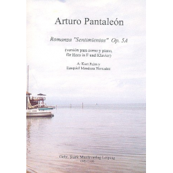 Romanza Sentimientos op.5a : - Arturo Pantaleón