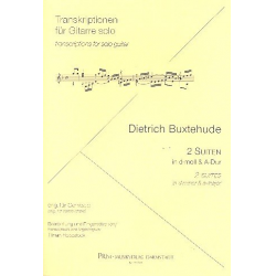 2 Suiten d-Moll und A-Dur für - Dietrich Buxtehude