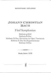 Bach, Johann Christian : Fünf Sinfonien - Johann Christian Bach