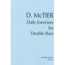 Daily Exercises : for double bass - Duncan McTier