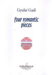 4 romantic Pieces : - Gyulai Gaál