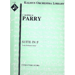 Suite in F : for string orchestra - Sir Charles Hubert Parry