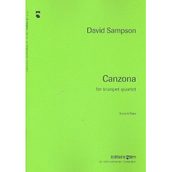 Canzona : for 4 trumpets - David Sampson