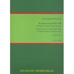 Konzert Rv 498 - Fanna Viii, Nr. 2 - Antonio Vivaldi