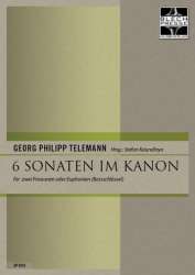 6 Sonaten im Kanon (in C) :