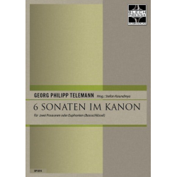 6 Sonaten im Kanon (in C) :