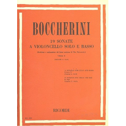 19 Sonaten Band 2 (Nr.10-19) : - Luigi Boccherini