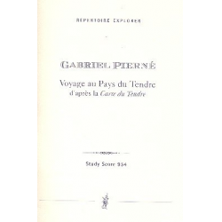 Voyage au Pays du Tendre : für Flöte, - Gabriel Pierne