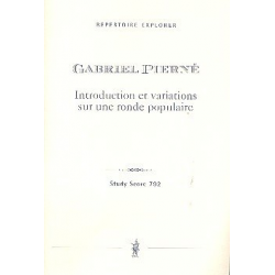 Introduction et variations sur une - Gabriel Pierne